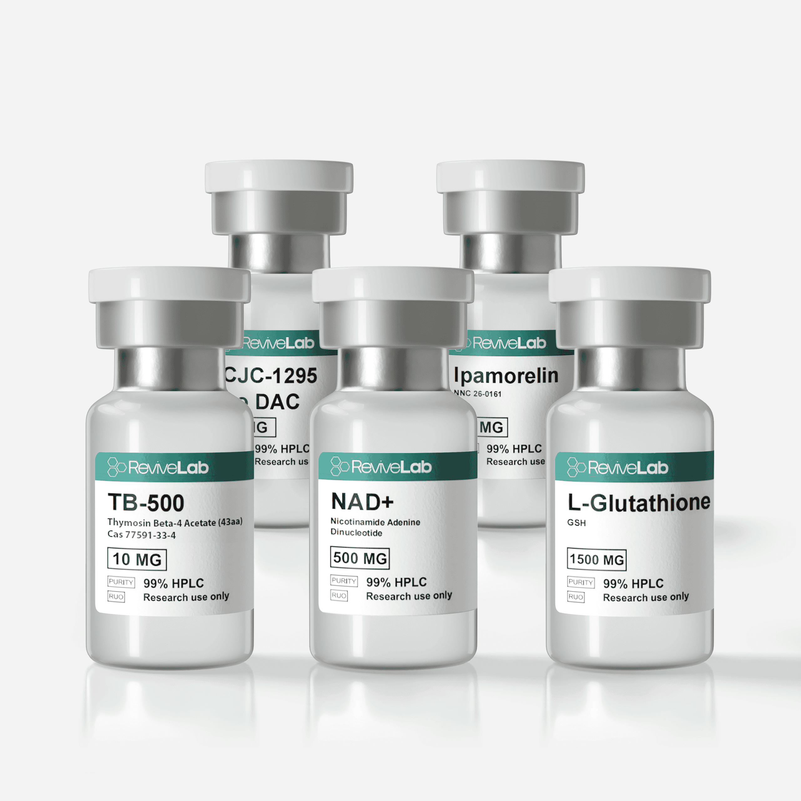 CJC-1295 DAC Ipamorelin TB-500 NAD⁺ Glutathione stack Growth hormone axis peptide stack CJC-1295 DAC + Ipamorelin + TB-500 NAD⁺ Glutathione metabolic and repair peptide combo Tissue repair & anti-aging peptide stack Canada High-purity research peptide stack GH axis + cellular energy + antioxidant