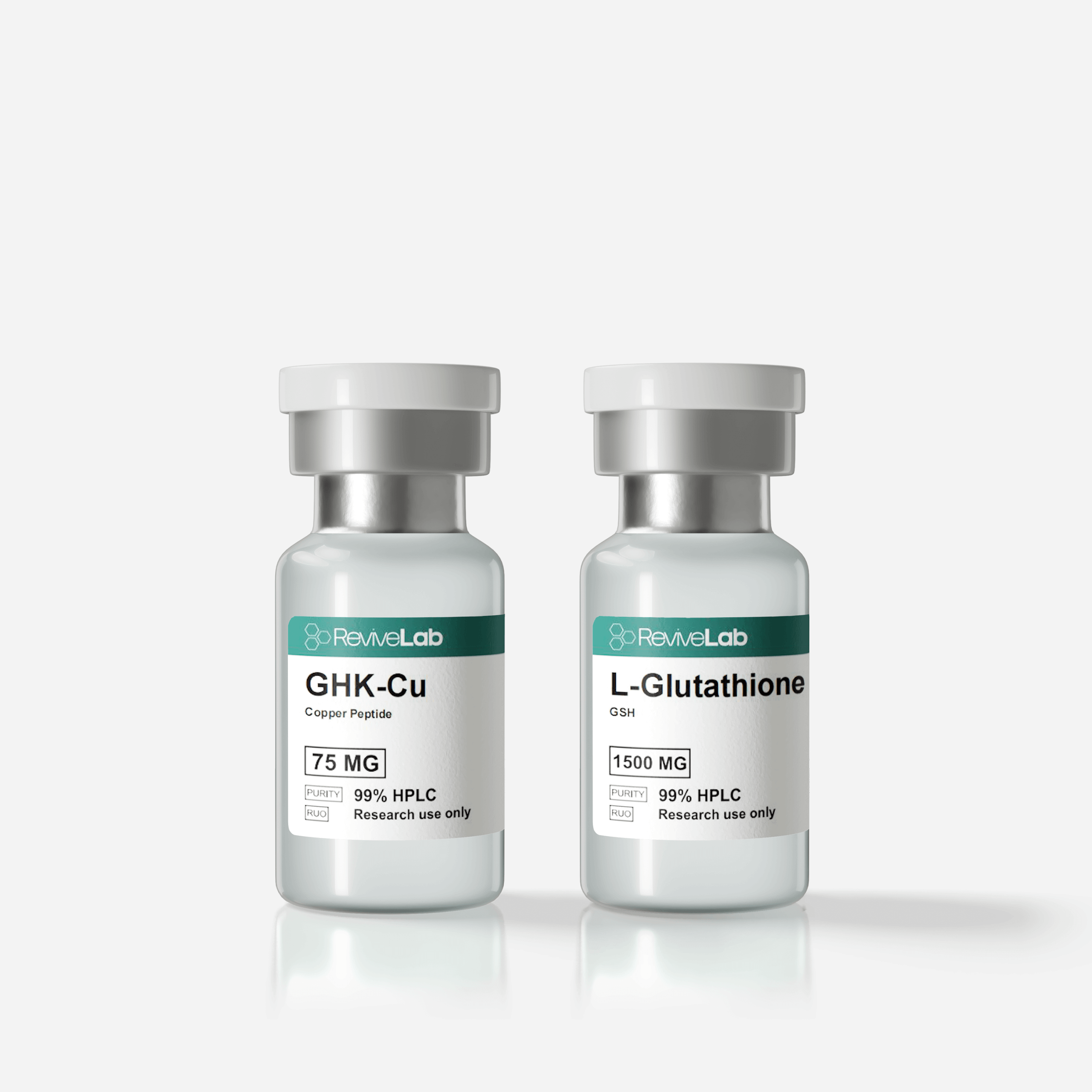 GHK-Cu Glutathione stack GHK-Cu Glutathione anti-aging peptide combo GHK-Cu antioxidant peptide Glutathione research Regenerative peptide duo GHK-Cu + Glutathione Canada Cellular repair peptide stack GHK-Cu Glutathione