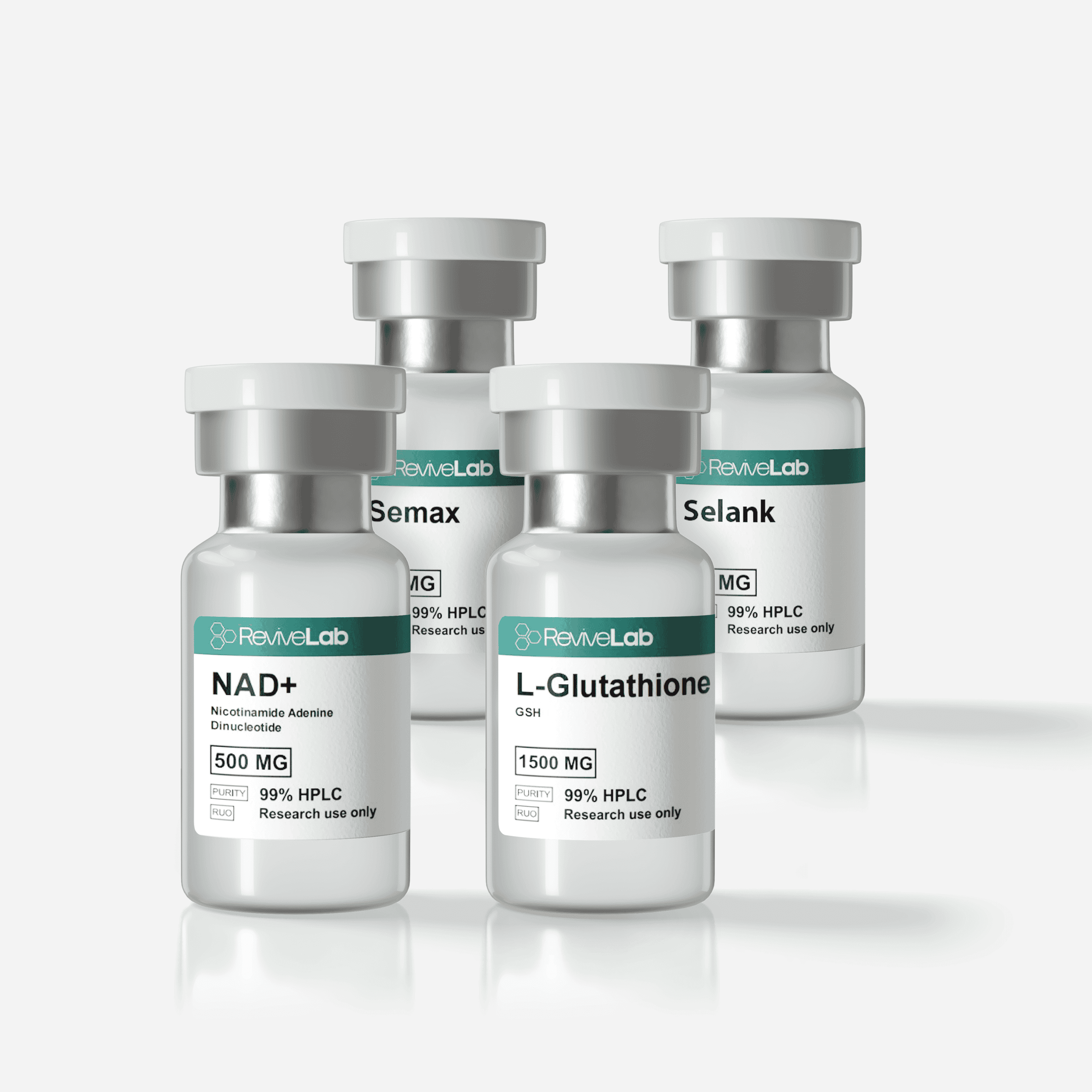 Semax Selank NAD⁺ Glutathione stack Semax Selank cognitive peptide combo NAD⁺ Glutathione antioxidant – nootropic stack Brain-support peptide stack Canada Semax Selank Longevity and cognitive research peptide stack NAD⁺ Glutathione