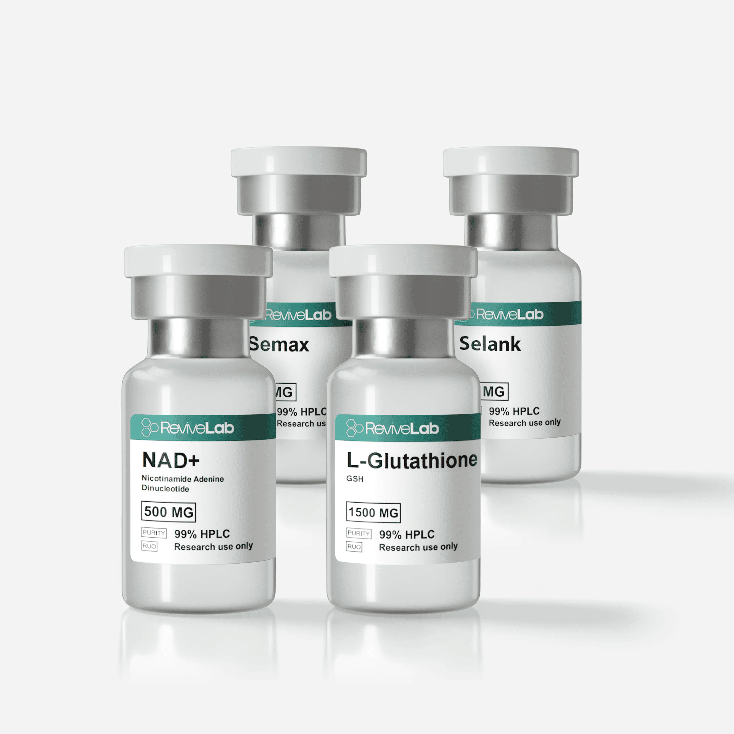 Semax Selank NAD⁺ Glutathione stack Semax Selank cognitive peptide combo NAD⁺ Glutathione antioxidant – nootropic stack Brain-support peptide stack Canada Semax Selank Longevity and cognitive research peptide stack NAD⁺ Glutathione